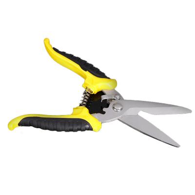 China GARDENING SCISSORS PRUNER SCISSORS Straight Trimming Grape Shears Bypass Garden Pruning Tools Kit Garden Pruning Shears for sale