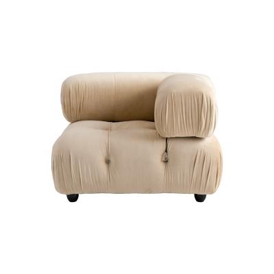 China Comfortable Left Hand Air Patchwork Leisure Inflatable Lazy Relaxing Smart Chair Rustic Velvet Occasional Living Room Sofa for sale