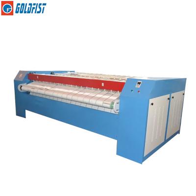 China Laundry Shops 3 Meter Single Roll And Chest Heated Industrial Steam Ironing Machines for sale