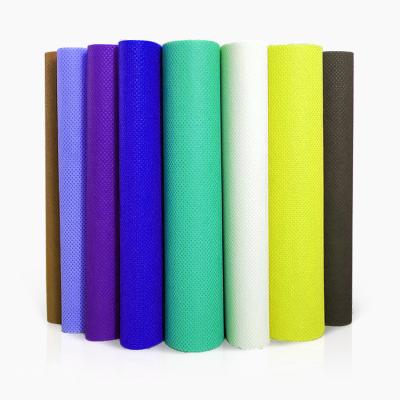 China Anti-Bacteria Customized Color 100% Spunbonded Polypropylene Nonwoven Fabric Roll for sale