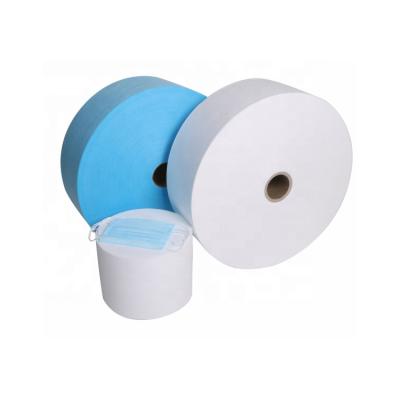 China White Disposable Mesh Non Woven Spunlace Nonwoven pp Spunlace Cloth Biodegradable Pe Nonwoven Organic Roll Anti-bacteria for sale