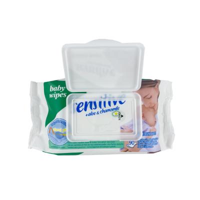 China Baby Wipes Custom Skin Care Cheap Price And Ultra Soft Nonwoven Sensitive Baby Wet Wipes for sale