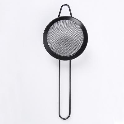 China Mesh Strainer Black Painting Viable Ordered Dalinger for sale