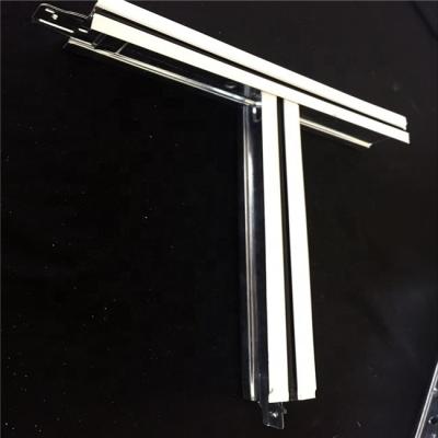 China Hebei Industrial Langfang Grooved Black Narrow /Grid/ Grooved Flat /Narrow Drywall Profile Ceiling Grid Ceiling Vibrator knauf for sale