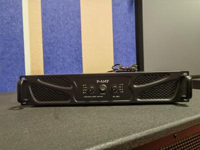 China XL350 Public Address System Amplifier 2 Channel 2x350W Black Power Amplifier for sale