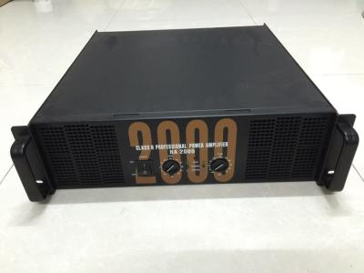 China 2X300W professionele vermogenversterker 2Ch klasse AB met twee koelventilatoren Te koop