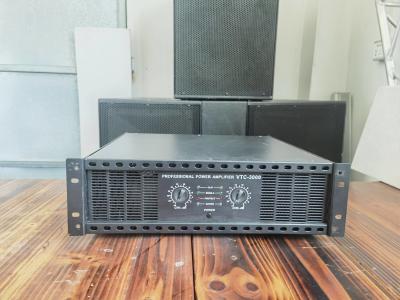 China H1400 2 Channel Power Amplifier 2X1700W Professional Power Amplifier Class H 20K OHMS for sale