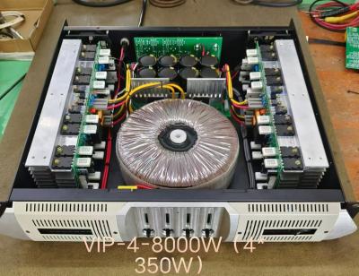 China 4-Channel 350W  Outdoor System Professional Power Amplifier VIP-4-8000 for sale