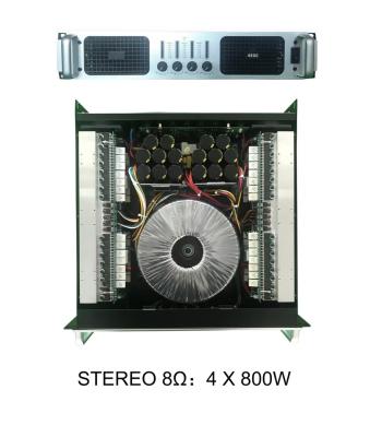 China Versatile 4 Channel Power Amplifier with Stereo Bridged and Parallel Output Modes zu verkaufen