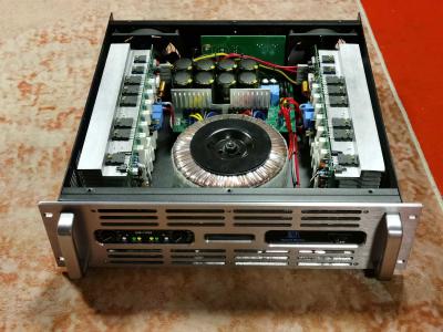 China 2 Channel EV-7300 2 X 1060W Professional Power Amplifier For DJ Concert KTV With Wide Input Voltage Range And LED Indicators for sale