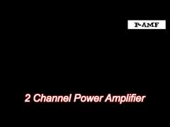 xl1300 2 ch output power amplifier black with binding post outputs