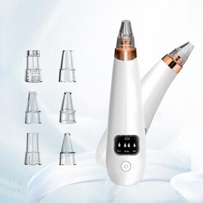 China Electric acne treatment private label blackhead aspirator blackhead remover comedone cleanser for sale