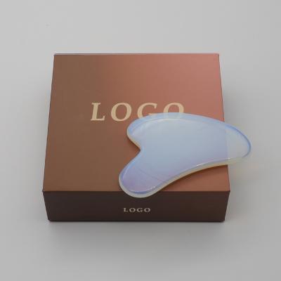 China Face Customized Logo Facial Massage Body Care Gua Sha Logo Scraper Scraping Board for sale