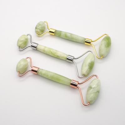 China Customized Logo Jade Massage Tool Turquoise Jade Roller Jade Roller Private Label Natural Body Customized Jade Roller for sale