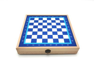 China Beech Wood Manufacturers Sell Well Portable 3 in 1 Wooden Lob Game Education Board Game for Family Game Board for sale