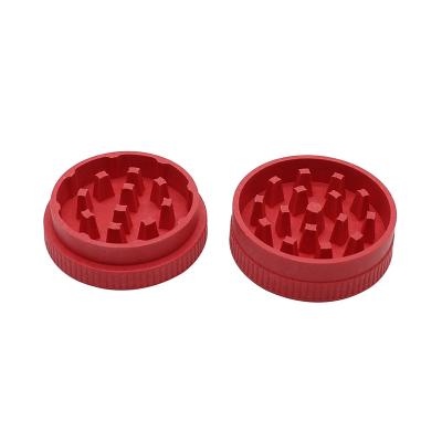 China New Portable Eco-friendly Biodegradable Grinder 56mm Tray Set Manual Rolling Spice Crusher Portable Herb Grinder for sale