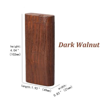 China Durable Custom Smoking Portable High Level Wooden Accessories Walnut Canoes Box for sale