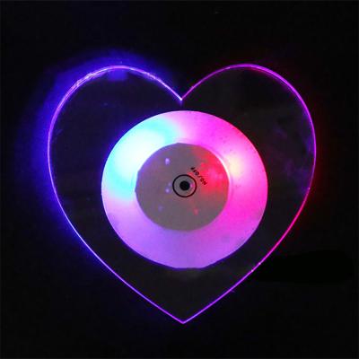 China Best Viable Gift Customized Led Light Coaster Waterproof Led Light Coaster With 2Pcs Remote Inside for sale