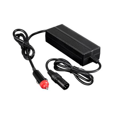 China dc to dc portable charger dc dc converter 12v to 48v 42v 2a lithium battery charger for rickshaw for sale