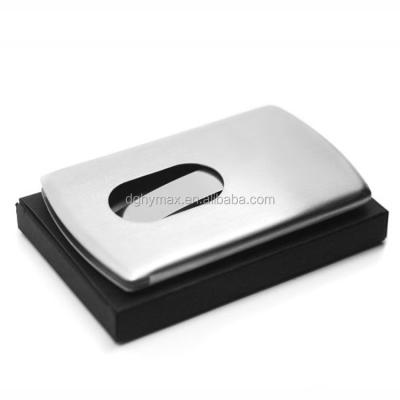 China High End Business Metal Business Card Holder In Stainless Steel Material For Businessmen for sale