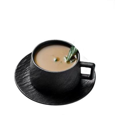 China Advanced Ceramic Cup With Lid And Chassis Coffee Cup Ceramic Santa Claus Ceramic Frosting For Sublimation Of Coffee cup for sale