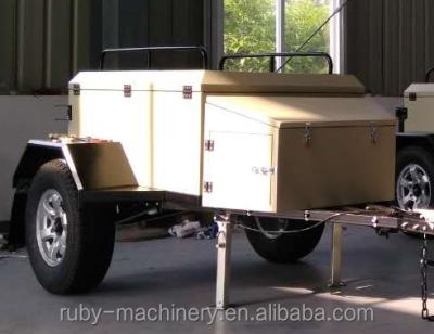 China Travel Trailer Off Road Tent Folding Camper Trailer For Sale for sale