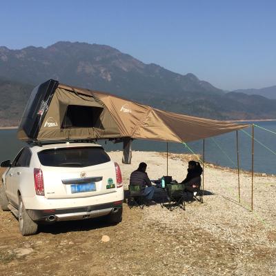 China Extended type new Hard Shell Roof Top Rooftop Car camping tent TORUK model for sale 4 person family for sale