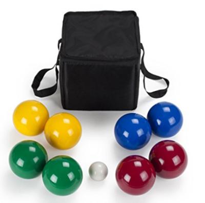 China Custom Sports Ball Skyringe Bocce Ball Set Resin Balls Out Of Door Bocce Balls Set for sale