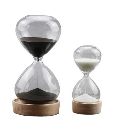 China 1 Minute Glass 3 5 Timer Traditional With Elegant Design Hourglass For Office Home Decor for sale