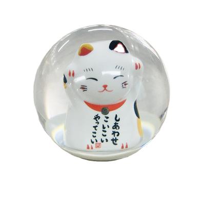 China Custom Europe Resin Ball With Toy Ball Embed Inside China Source Supplier for sale