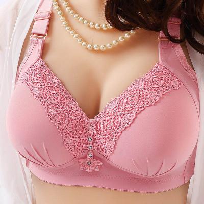 China Viable woman plus size bra breasts big slimming look plus size bras plus size seamless bra 200 catties without steel ring for sale