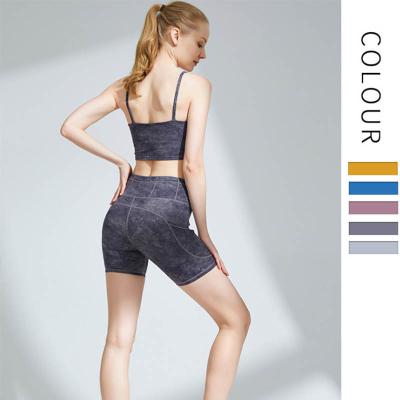 China Breathable High Waist And Butt Waist Yoga Shorts And Yoga Pants Shorts Foe Sale for sale