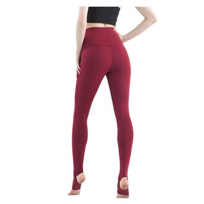 China Breathable suck in lift abdomen and buttocks to absorb moisture and sweat high waist women's yoga pants gym leggings for women for sale