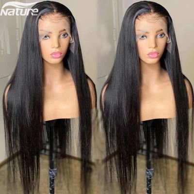 China Cheap Body Wave Lace Frontal Wig HD 13*4 Raw Virgin Hair Peruvian Wigs For Black Women Lace Front Human Hair Glueless Full Lace Wig for sale