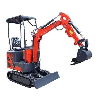 China Building Material Shops Factory Price 1.2 Ton Mini Crawler Excavators Excavator Digging Small Hydraulic Micro Digger With Free Bucket For Sale for sale