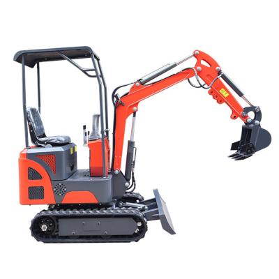 China Building Material Shops Hot Sale 1.2 Ton Hydraulic Crawler Micro Excavator Household Digger Bagger Excavators with high quality for sale