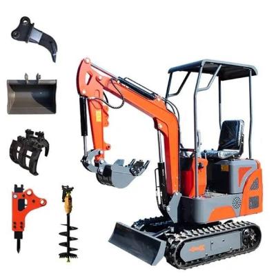 China Hotels CE/EPA/EURO Micro Digger 5 Ton Small Mini Crawler 3 Ton 1 Ton 2 Mini Crawler Excavator With Inch Bucket For Farm for sale