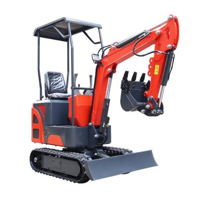 China Building Material Shops 1.2 Ton Digger Mini Excavator Micro Digger Crawler Chinese Factory With Cheap Prices for sale