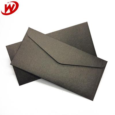 China Business Envelope China Yiwu Wholesale Custom Logo Black Fancy Gift Coin Card Envelope for sale