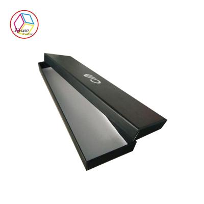 China Long Hair Extension Storage Box Coated Paper Customized Color Printing for sale