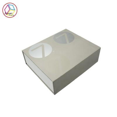 China Fancy Cosmetic Gift Box / Custom Printed Cosmetic Boxes With Desiccant for sale