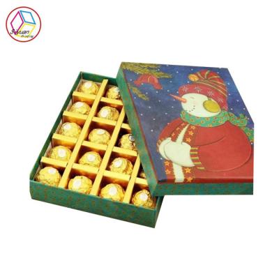 China Fancy Chocolate Packaging Boxes Coated Paper Lovely Feature OEM Service for sale