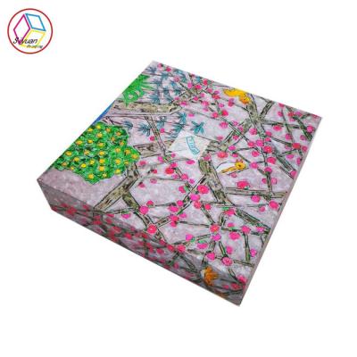 China Custom Printed Apparel Boxes Waterproof Feature Recycled Material for sale