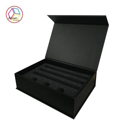 China FSC Black Color CCNB Fancy Paper Gift Box For Cosmetics for sale