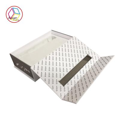 China Magnet Flip Printing Rectangular Gift Boxes For Cosmetic Packaging for sale