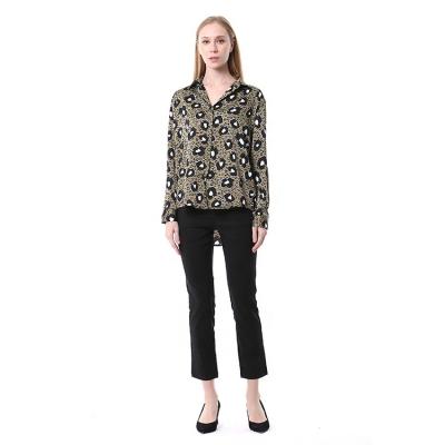 China China Casual Supplier Printed Loose Long Sleeve Casual Professional Shirt For Women for sale