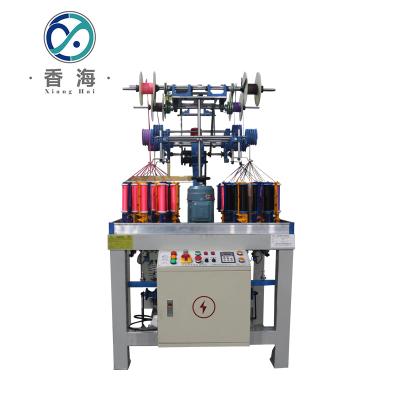 China 1.2 Meters / Min Round Rope / High Speed ​​Elastic Rope Braiding Machine 80\90series Head With Winding for sale