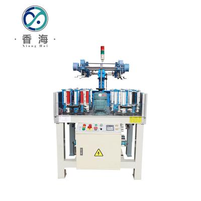 China 1.2 Meter / Min Machine / Round Head 16 Shaft Nylon Braiding Rope Knitting Machine for sale