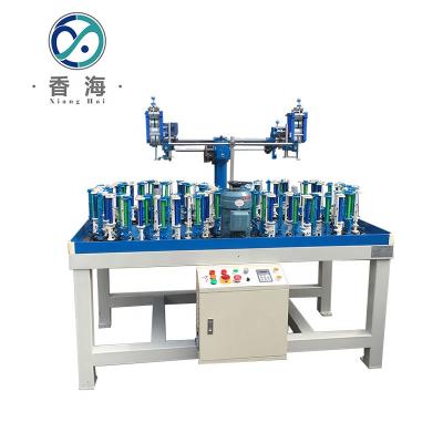 China TEXTILE MACHINE 48spindle sleeving hollow rope braiding machine for sale