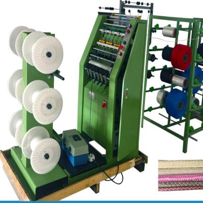 China High Speed ​​Warp Rope Knitting Machine , Rope Making Machine Needle Rope Knitting Machine for sale